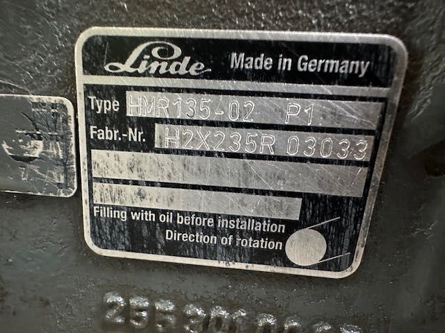 1704 M Linde HMR 135-2 silnik jazdy