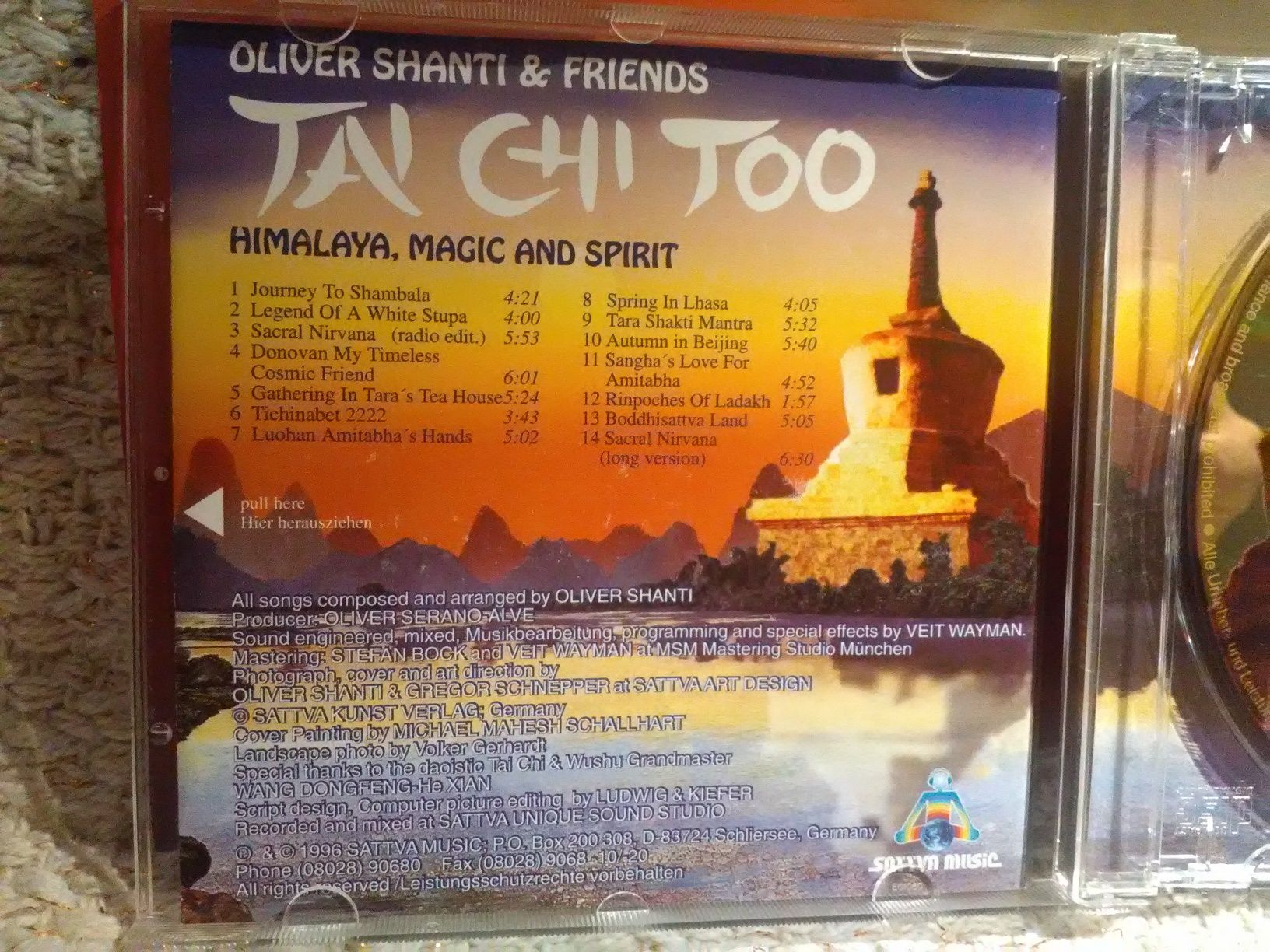CD, Tai Chi Too Himalaya, Magic And Spirit, Oliver Shanti & Friends