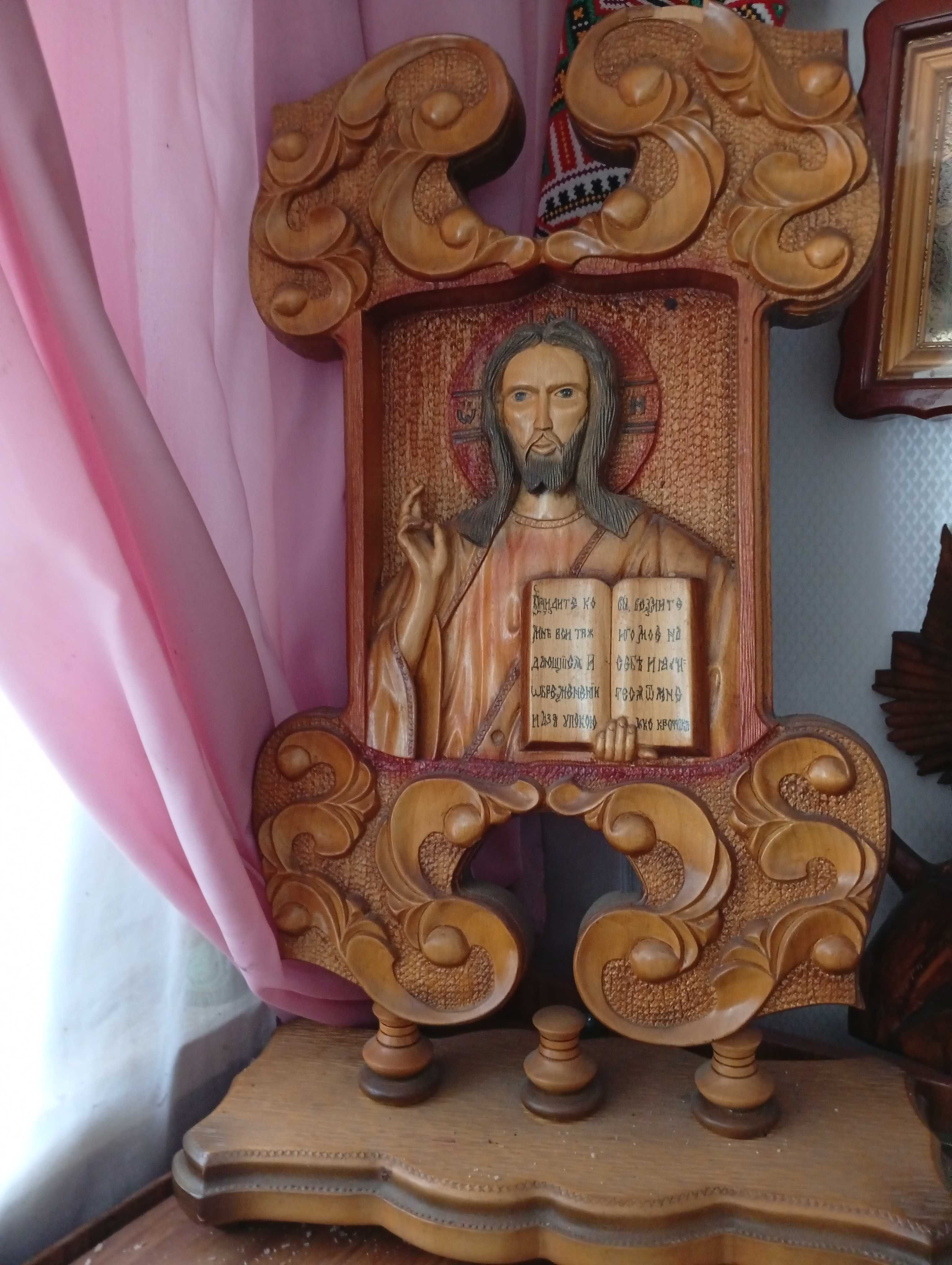 Икона из натурального дерева 1000 грн