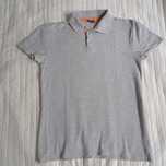 T-shirt Koszulka polo 4F S szara krótki rękaw