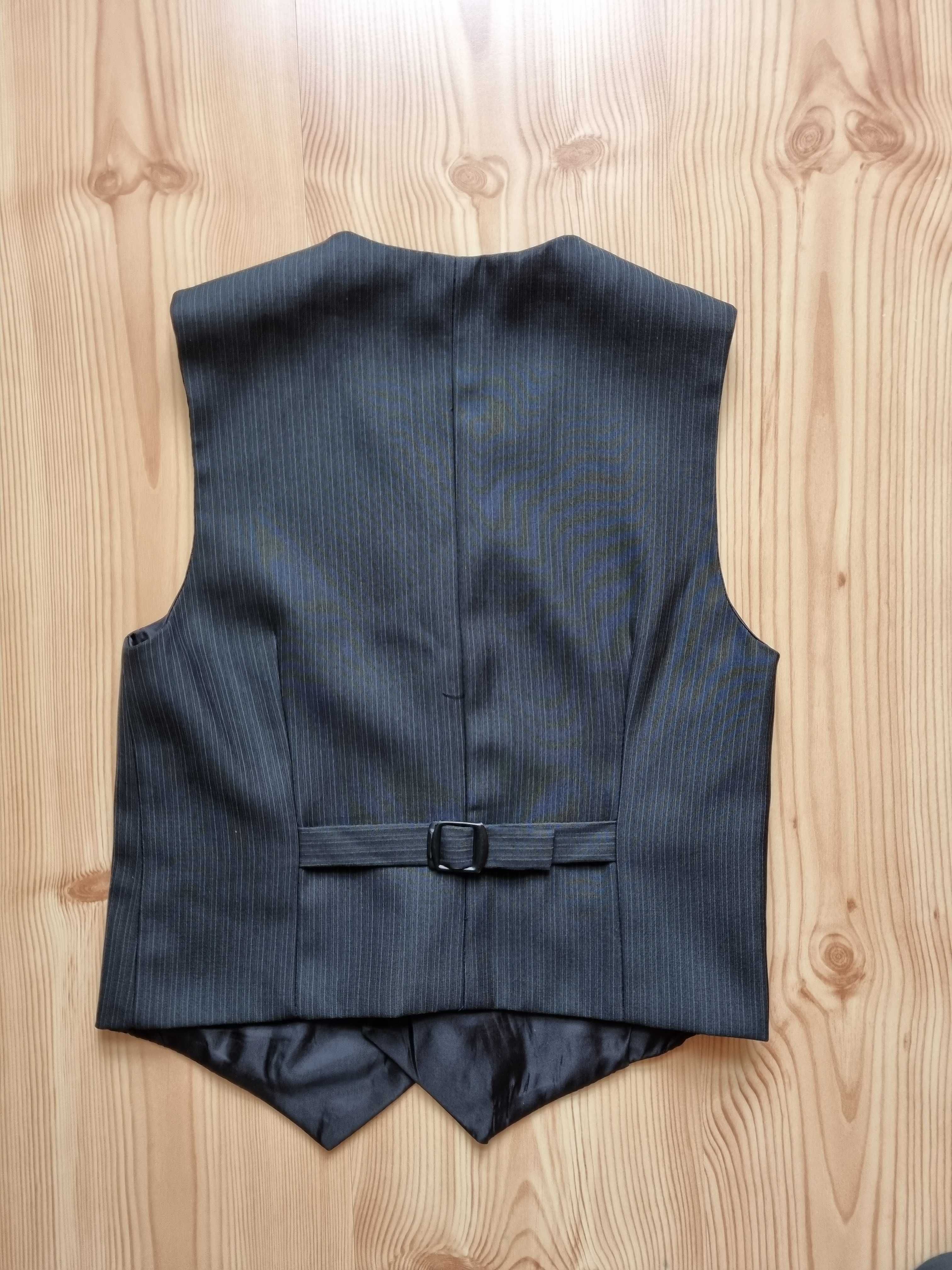 komplet garniturowy - kamizelka i spodnie dla dziecka w rozm 128