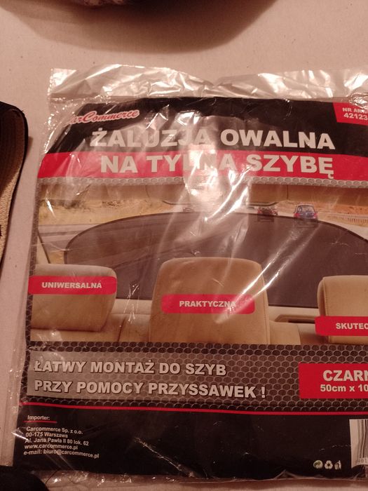 Żaluzja owalna na tylnia szybę 50/100 tanio