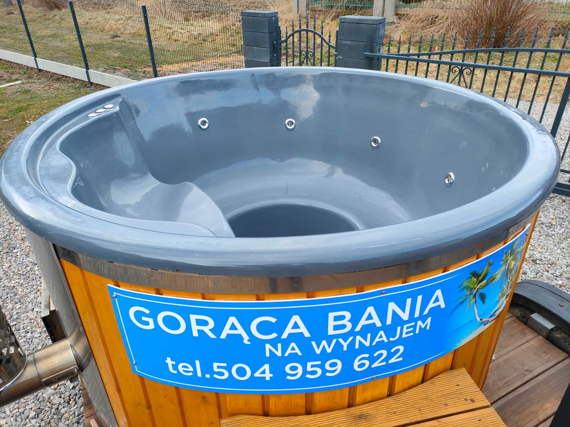 Wynajem mobilna bania/balia/jacuzzi