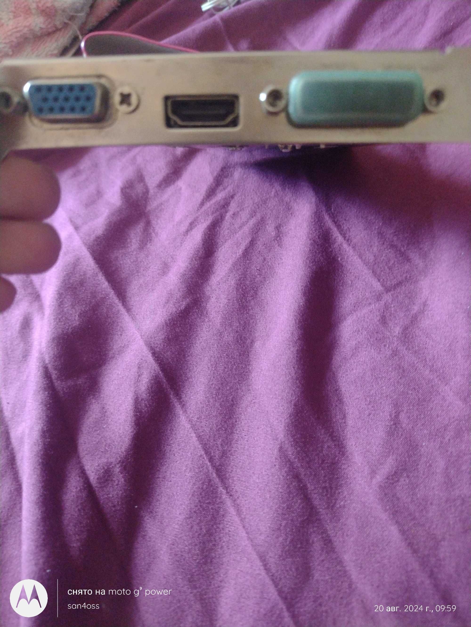 Видео карта GF210 SDDR3 64BIT 1GB