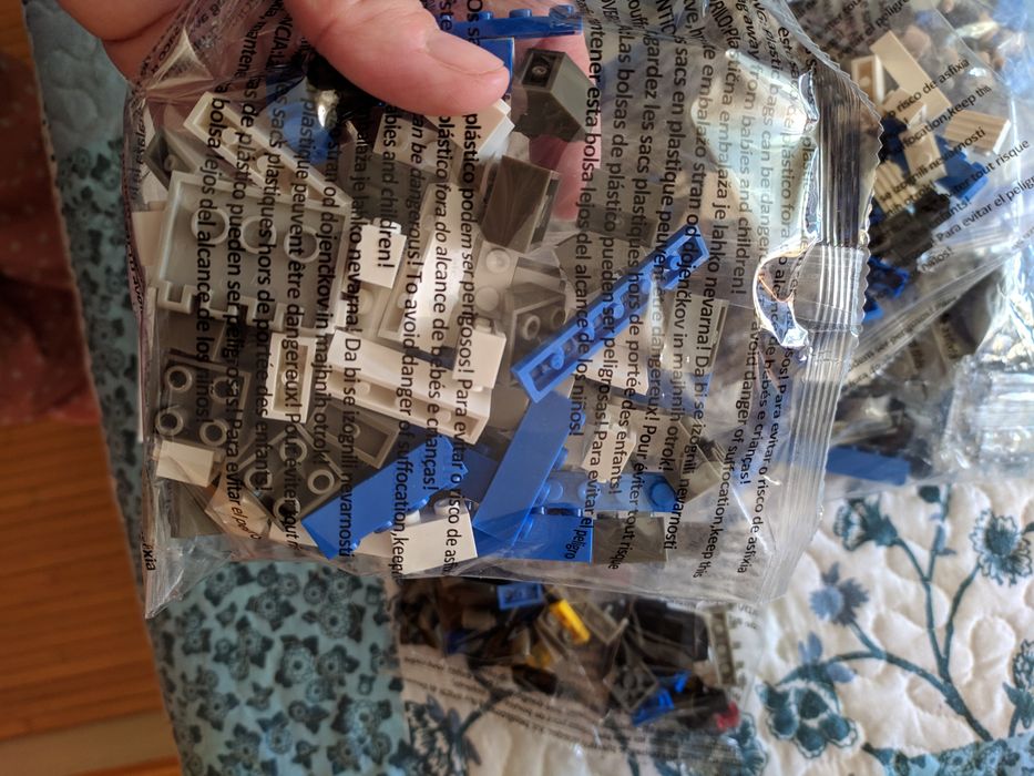 Legos Carro de polícia com 310 peças