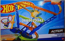 Трек Hot Wheels Spiral Speed Crash  Хот Вілс Швидкісна Аварія HJT51