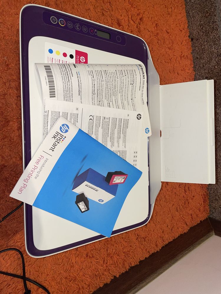 Impressora HP Deskjet 2634 INK — Multifuncional, Compacta e Fiável!
