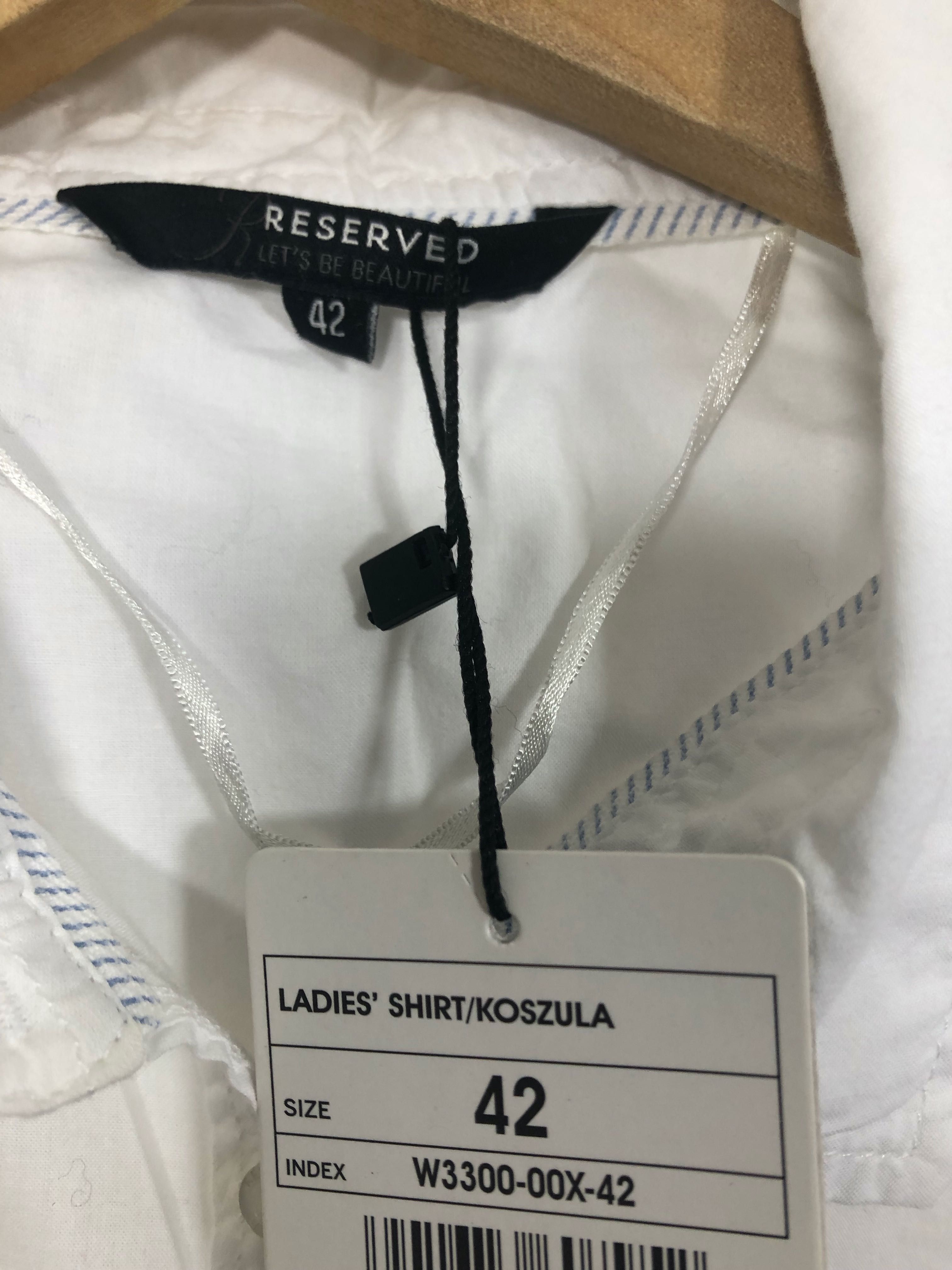 Biała koszula Reserved 42 Nowa