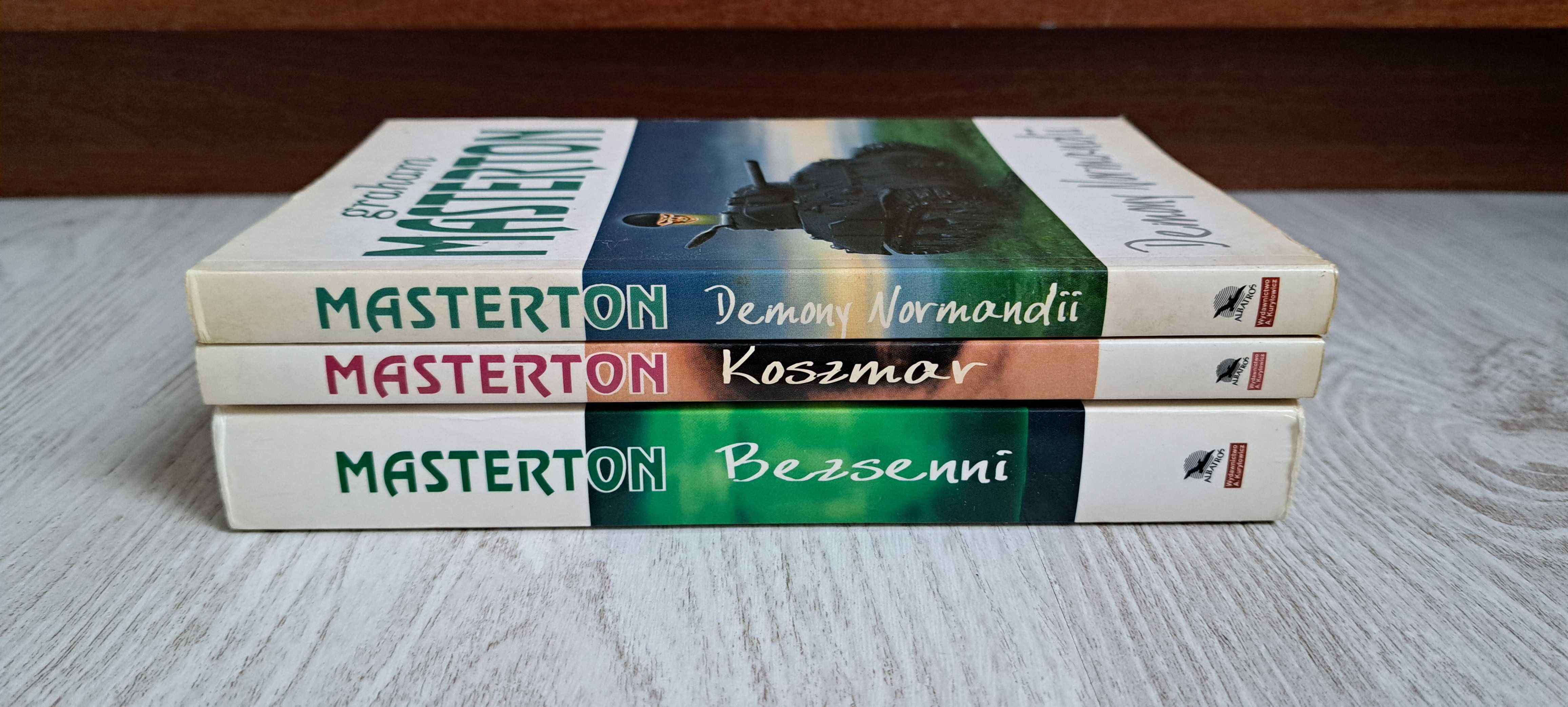 3x Graham Masterton Demony Normandii + Koszmar + Bezsenni