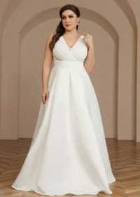 Suknia sukienka ślubna wieczorowa Shein Bell 2XL