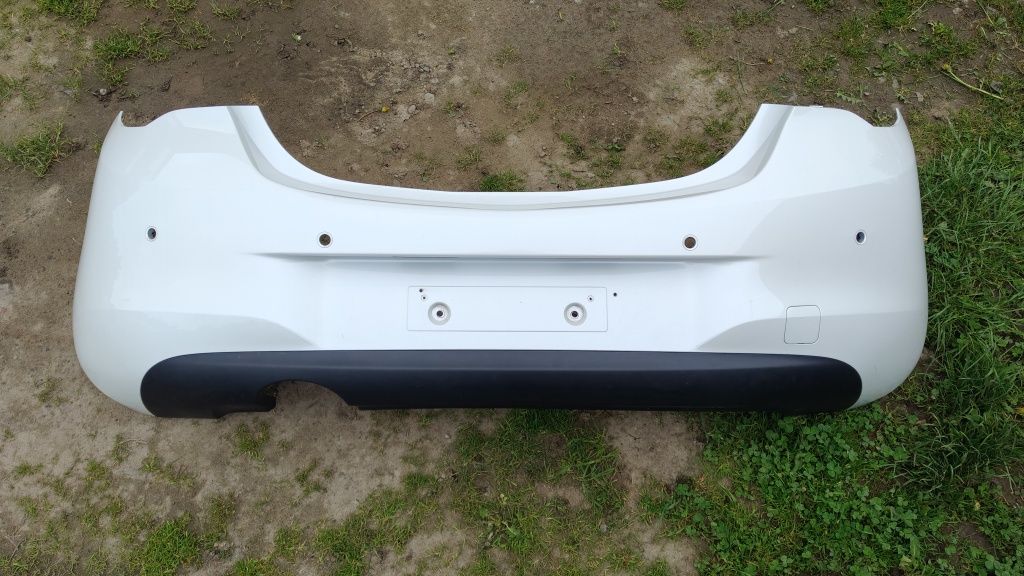 zderzak tył corsa e 5D Oraz 3D Z42A biała perła idealny stan