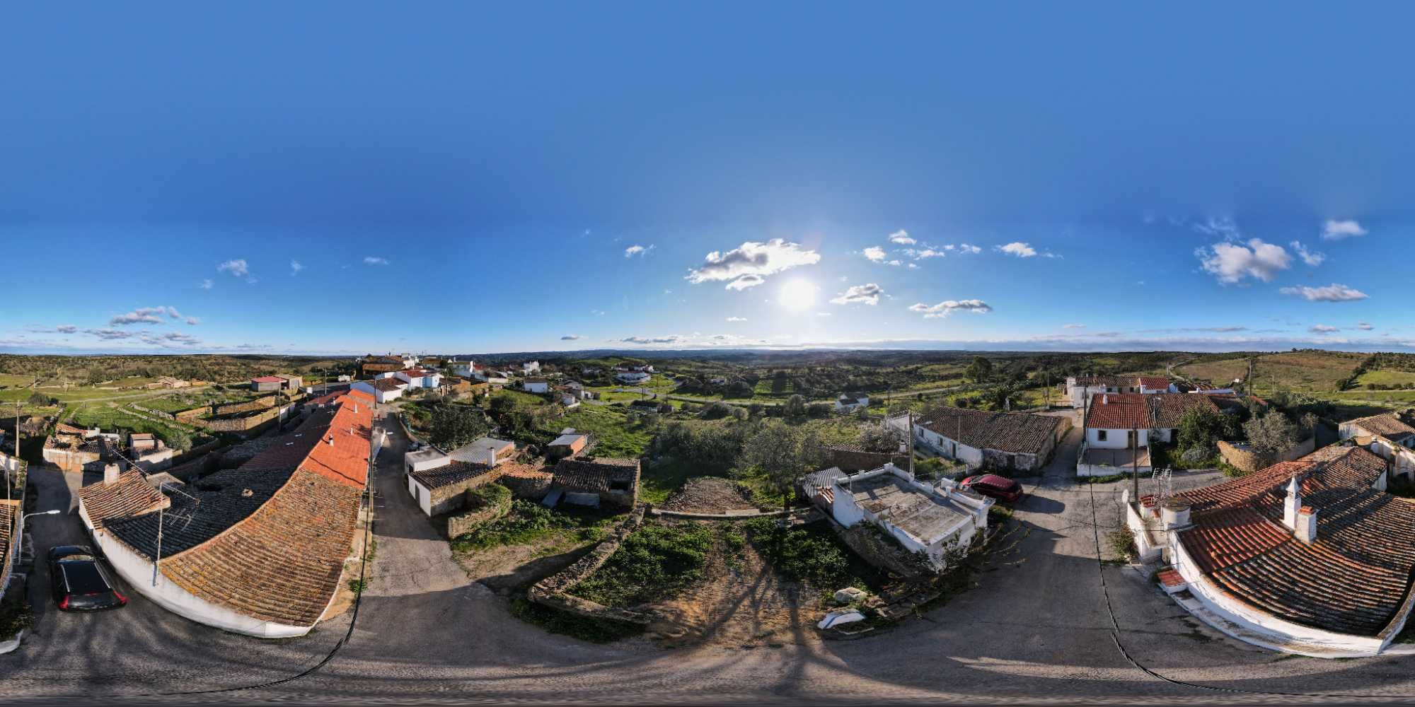 Terreno urbano c/ ruina, vista deslumbrante