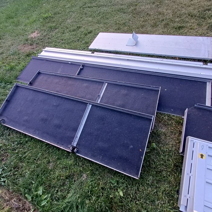Regały aluminiowe,półki