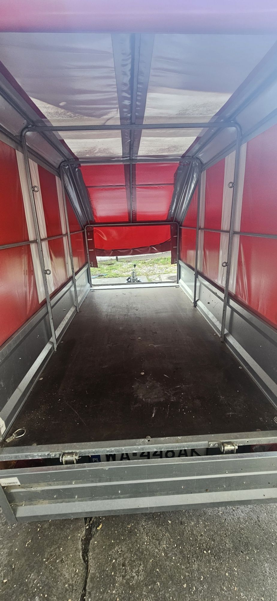 Sprzedam Przyczepka TEMARED PRO Resor 270 cm Przyczepa Mocna Idealna