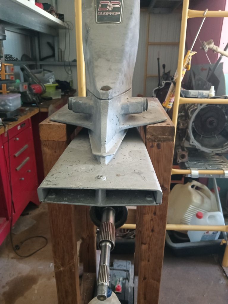 Coluna barco Volvo penta duo prop