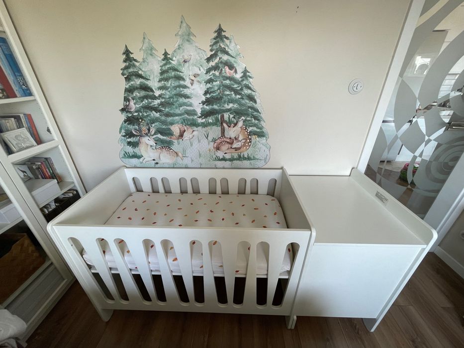 Łóżeczko dziecięce Pinio Moon 120x60 bez komody