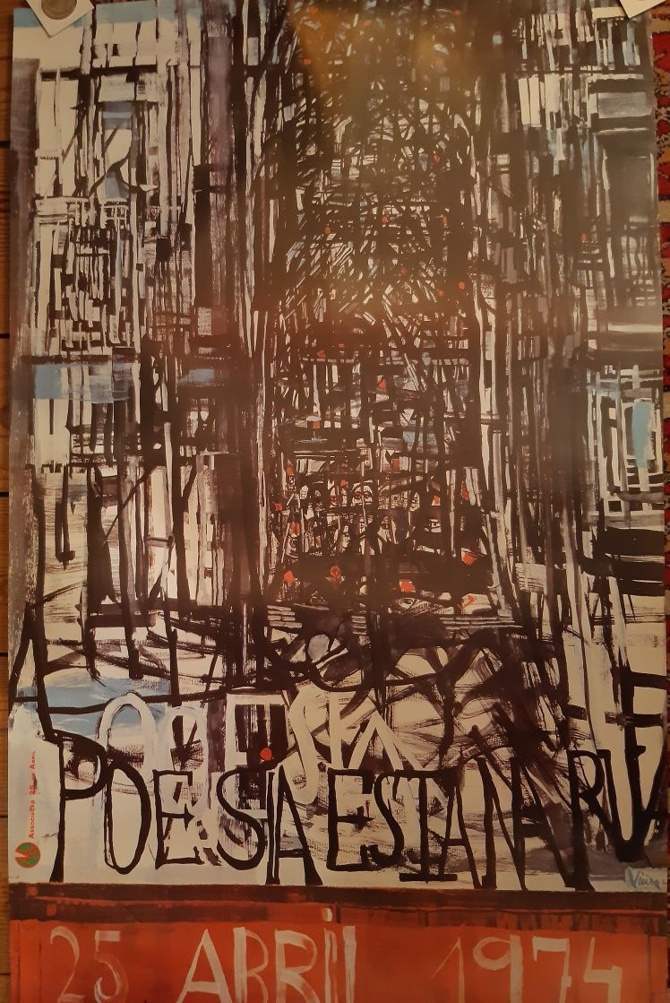 VIEIRA DA SILVA-A Poesia está na Rua-25 de Abri de 1974