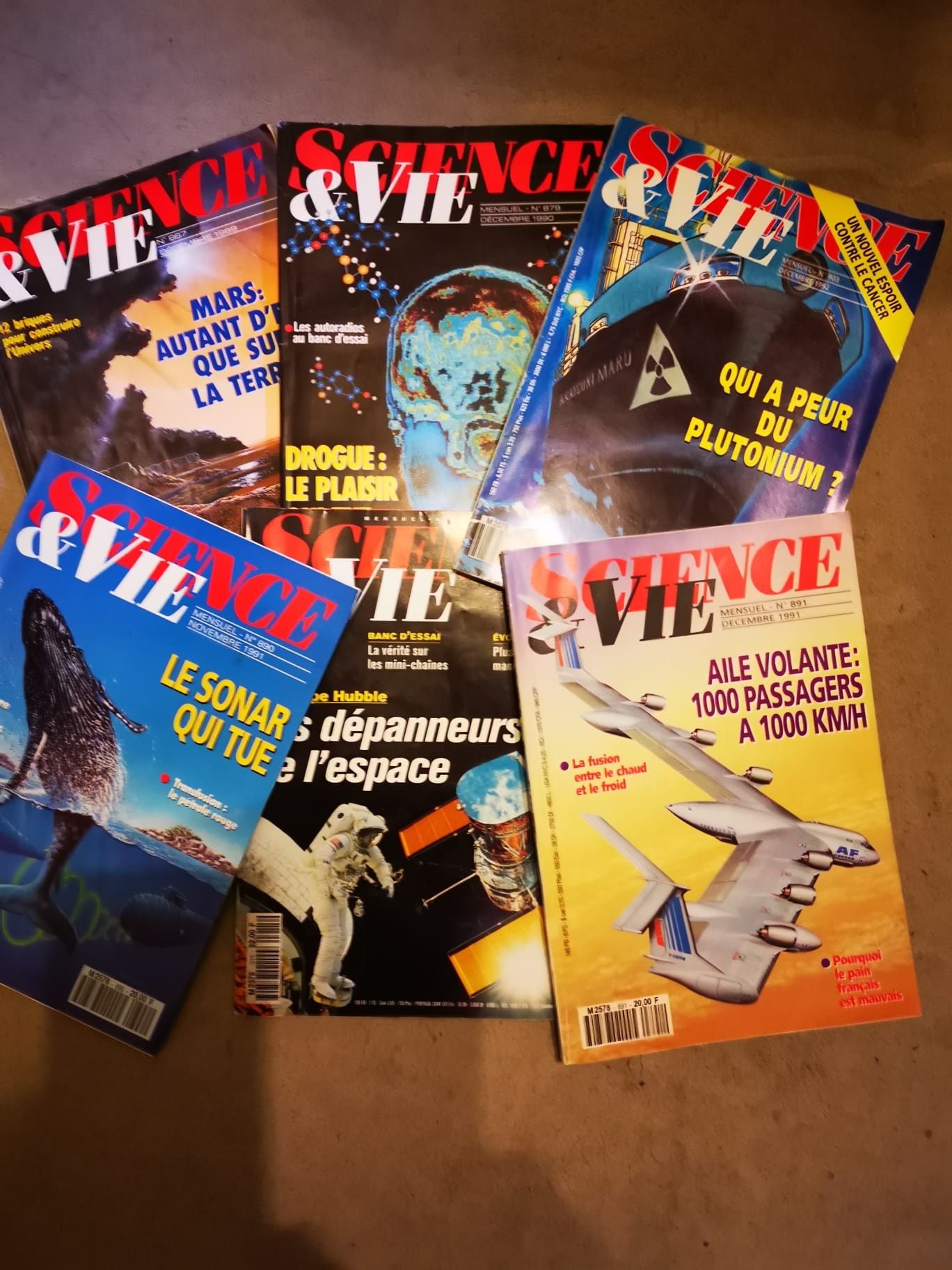 Revistas "Science & Vie" - antiguidade