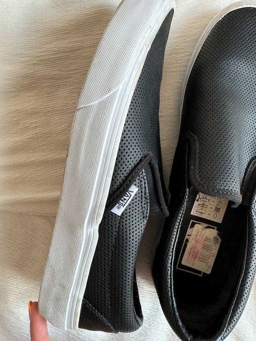 Buty Vans czarne jak nowe 40,5 oryginalne męskie unisex