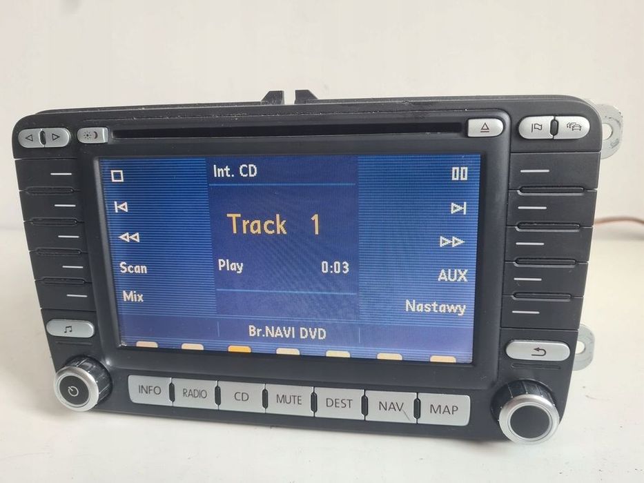 radio nawigacja mfd2 vw golf v passat b6 caddy touran jetta eos tiguan
