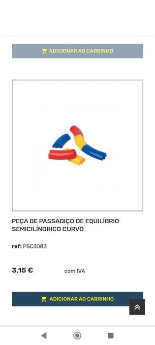 Jogo de equilíbrio Psicomotricidade