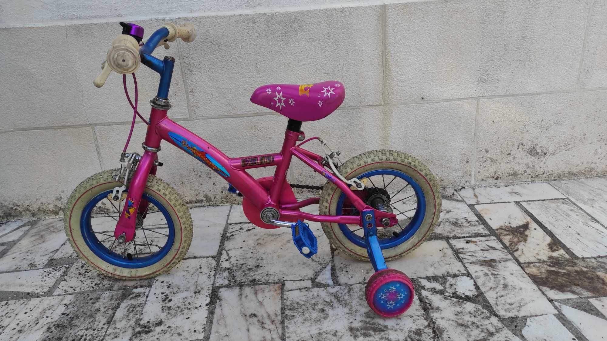 Bicicleta de menina - Princesses Wheel Work - Usada