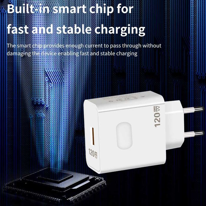 szybka ładowarka do telefonu 120W 3.0 USB C kabel typu C