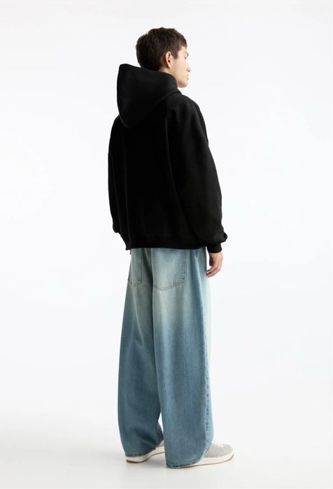 Худі Pull&Bear (M-L) Boxy Fit Hoodie Оригінал Худи Кофта Свитшот Новый