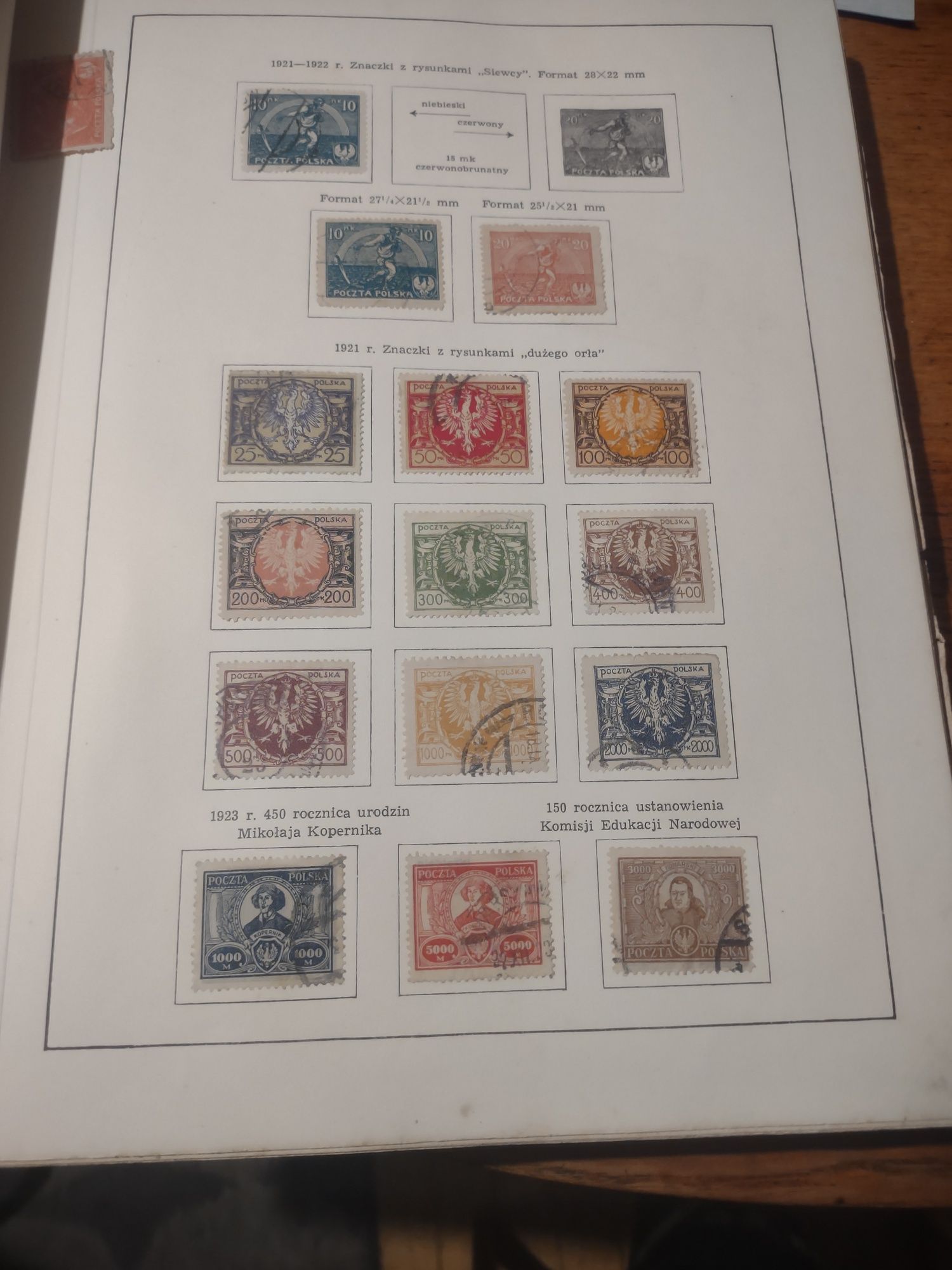 Album znaczków pocztowych