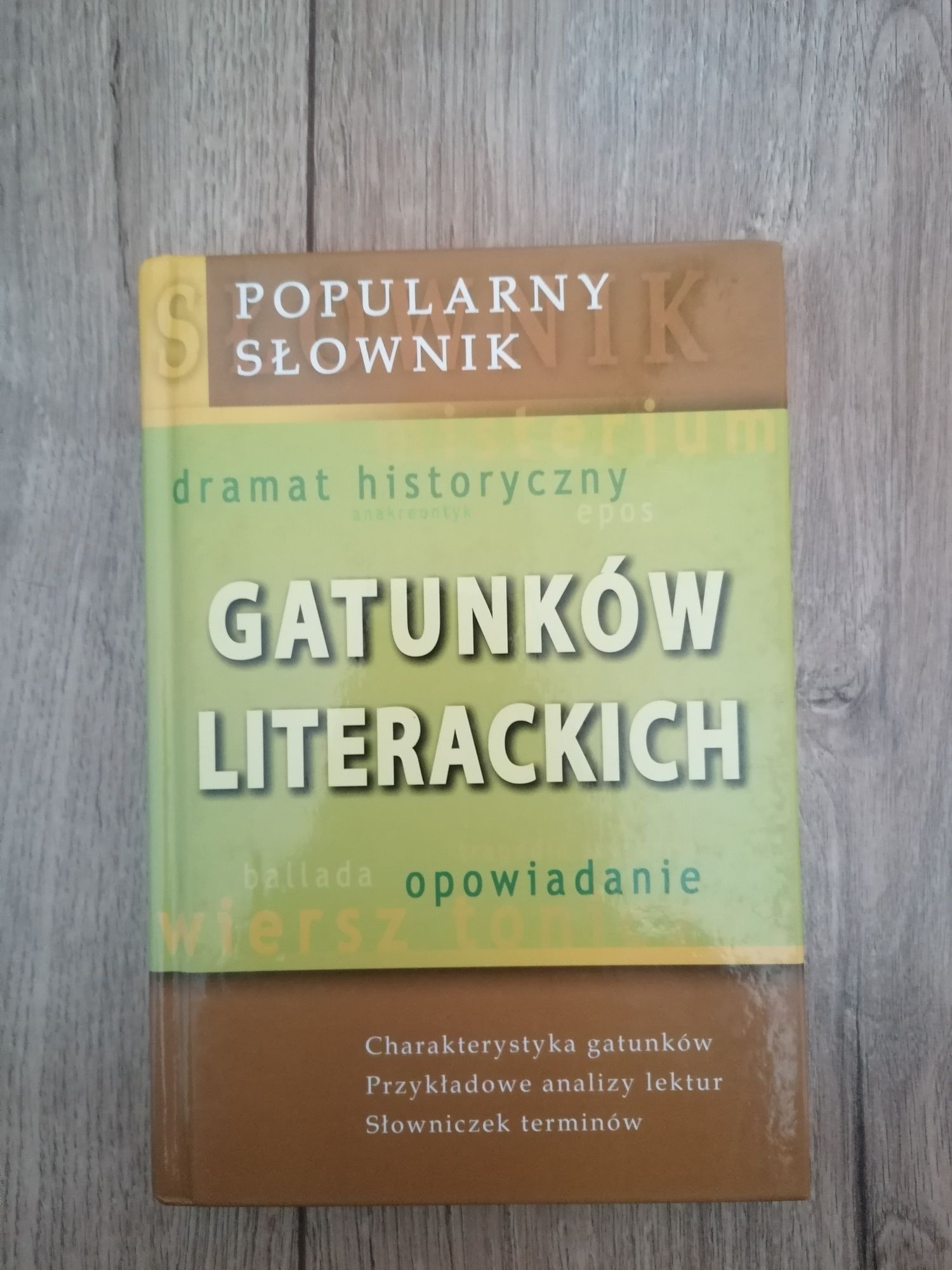 Słownik gatunków literackich