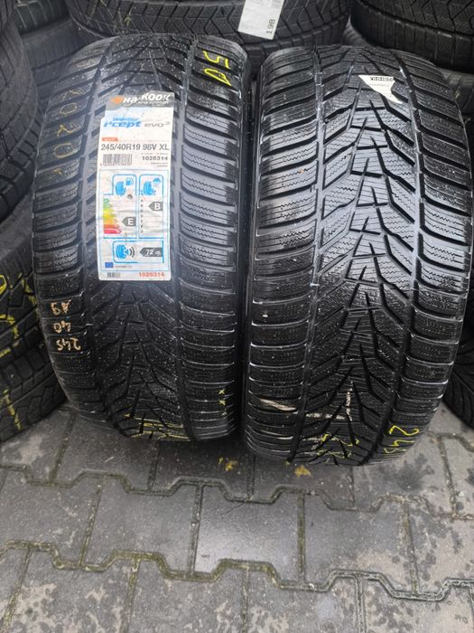 #Opony Hankook winter icept Evo 3 245/40/19 para nowa