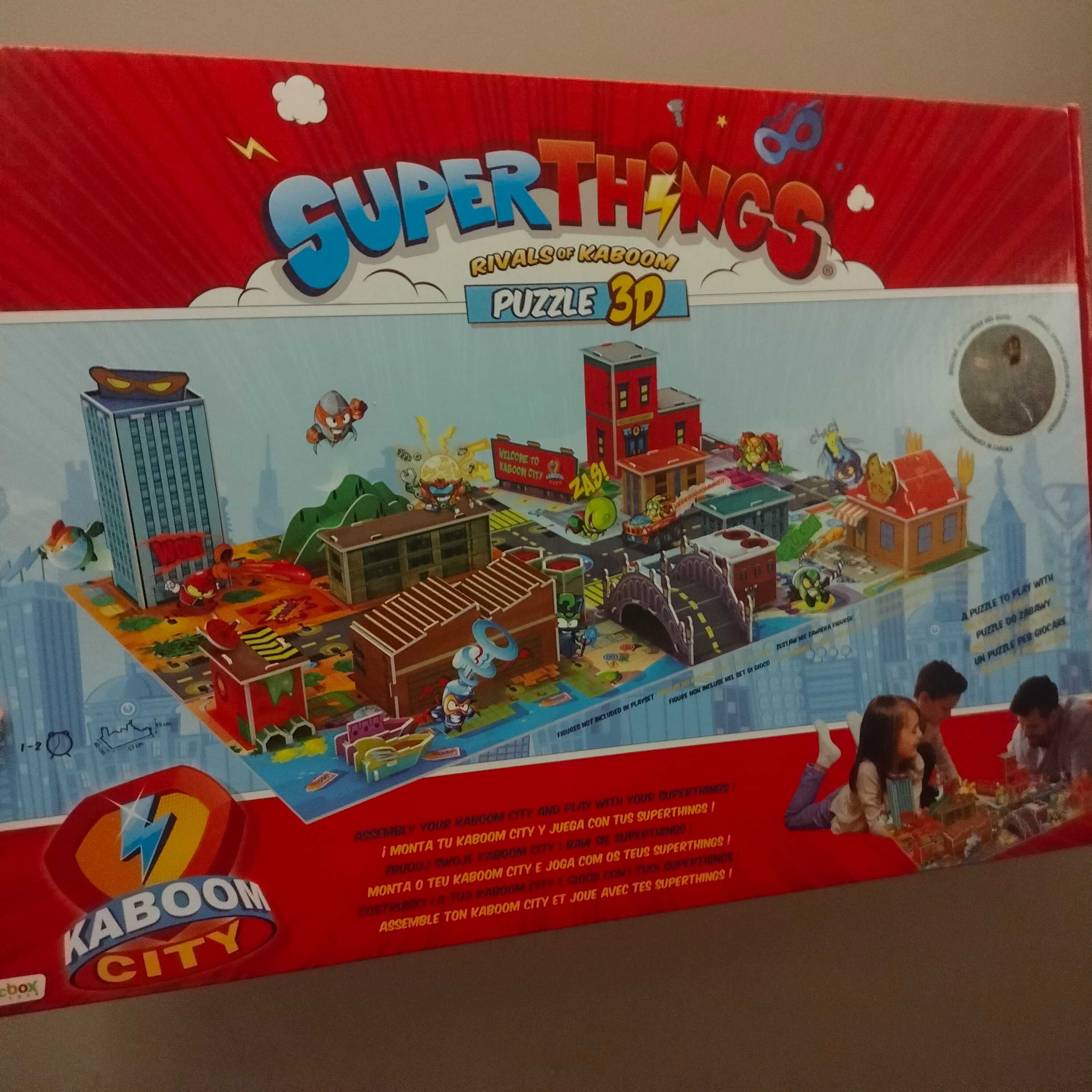 Puzzle 3D SuperThings Kaboom City
