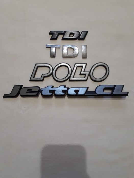 Эмблема значок надпись  VW  Polo / Passat B5  Оригинал