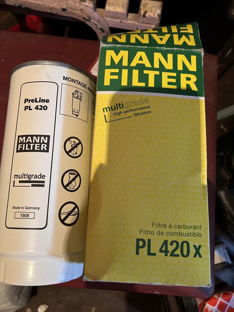 Фільтр палива MANN PL 420 X