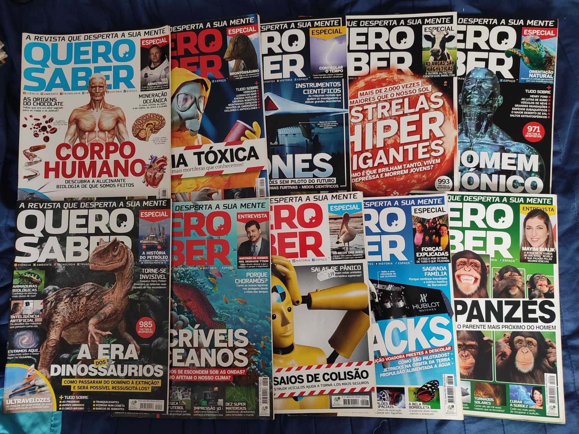 Revista “Quero Saber” – 66 edições (nº 17 a 82)