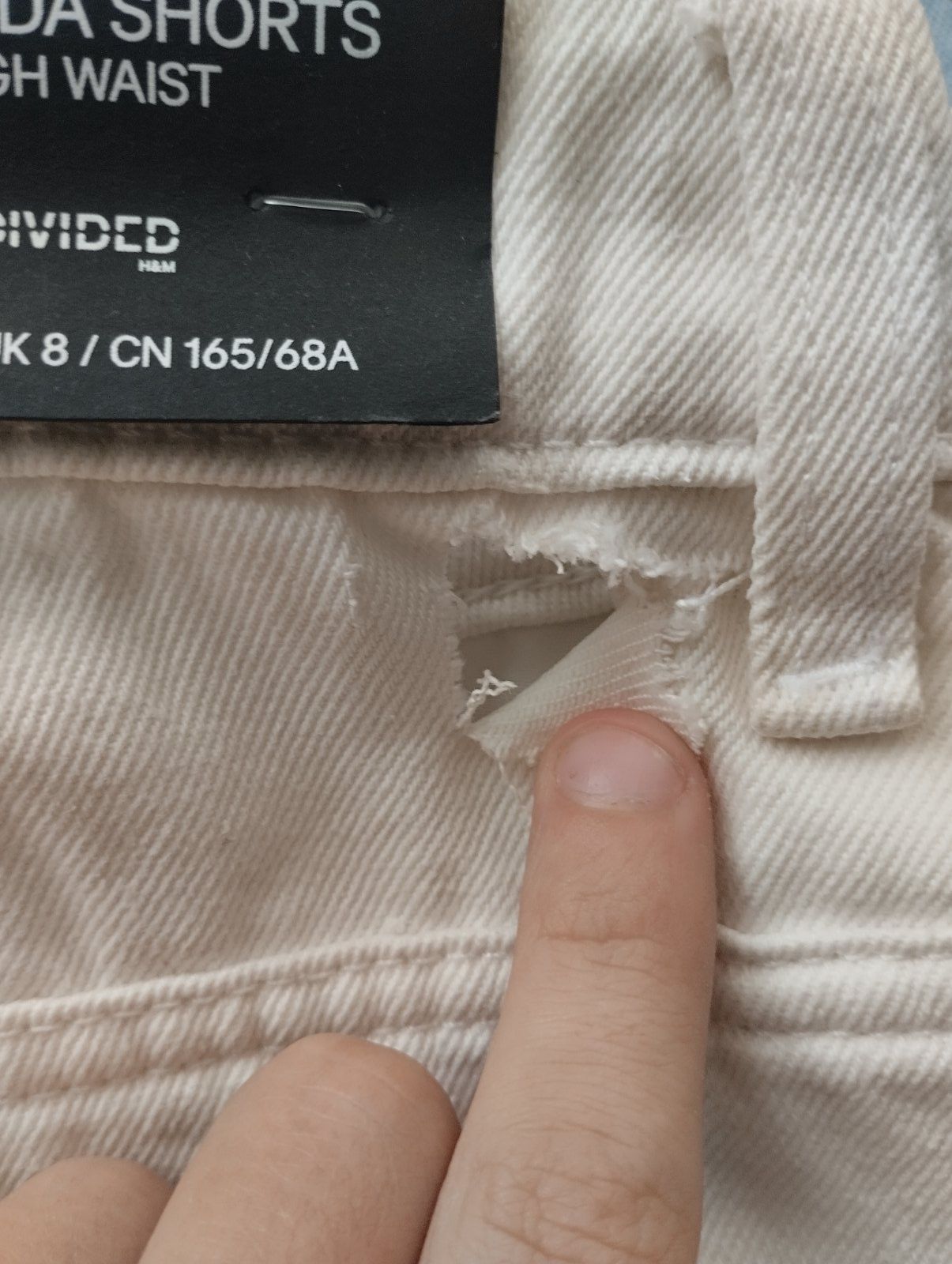 Шорты джинсовые новые H&M разм.S