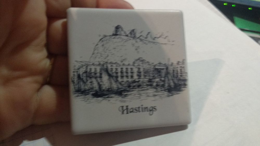 подарок из Англии Гастингс Hastings сувенир магнит керамика