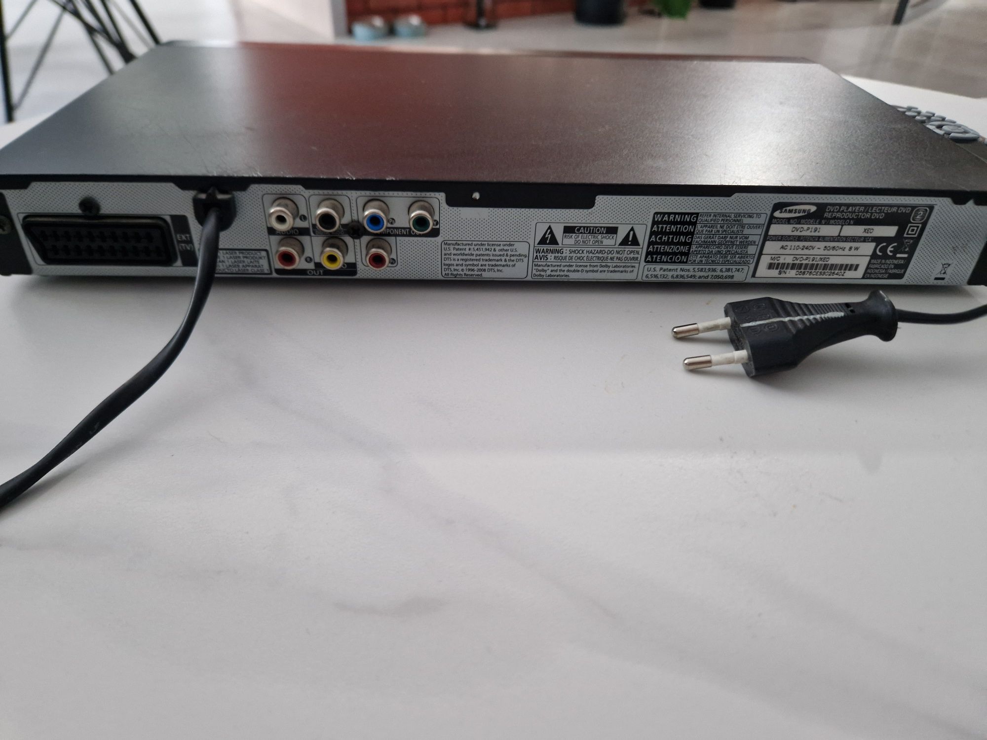 DVD Samsung DVD-P191