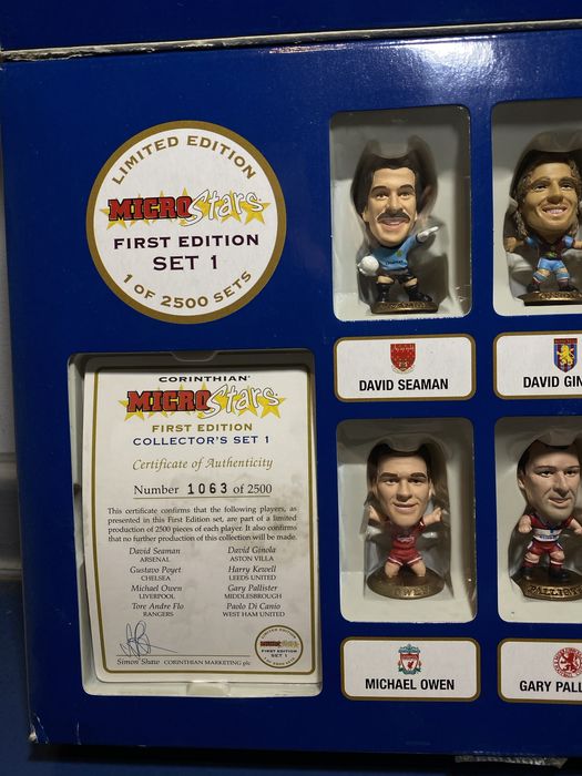 First Edition MicroStars Exclusive set kolekcjonerski Limited Edition