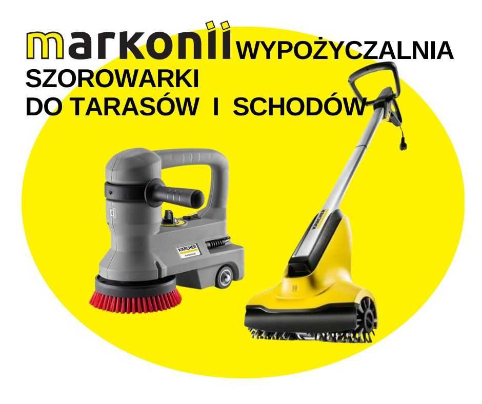 Wynajem Karcher Szorowarka  BDS,PCL do tarasów  BD do schodów Wypożycz