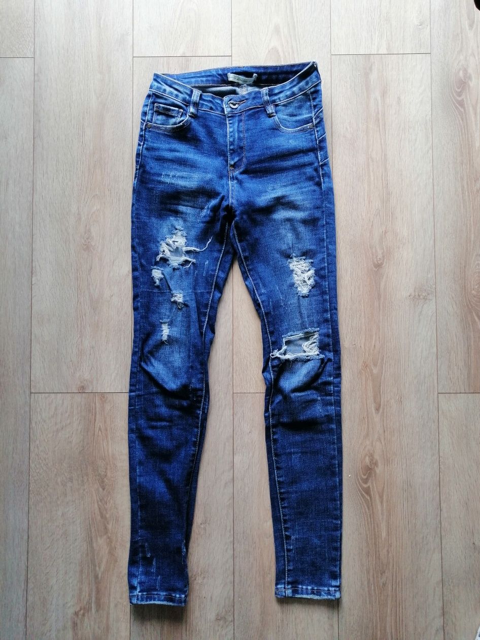 Spodnie jeansy damskie S M