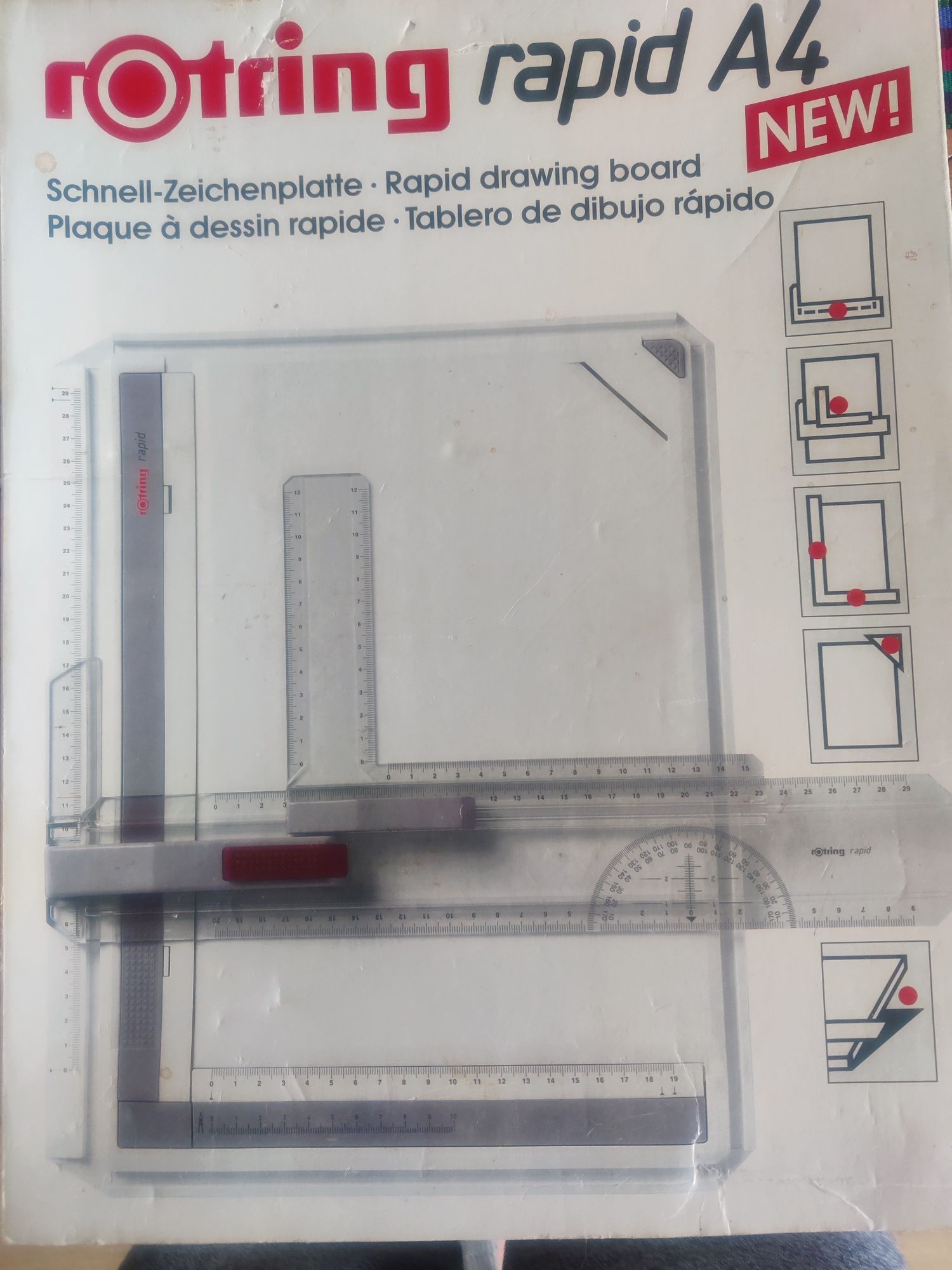 Deska tablica kreślarska - Rotring Rapid A4