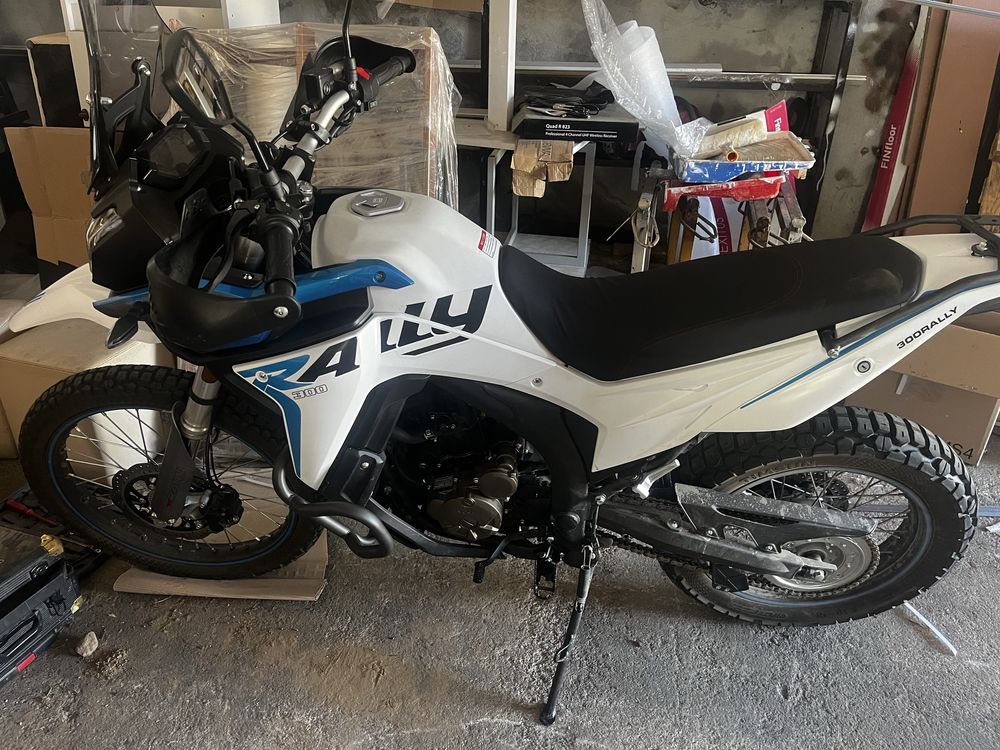 Voge 300 rally com 5 anos de garantia