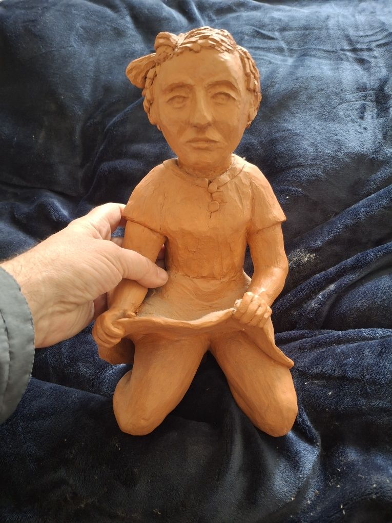 Grande escultura assinado Rogério Abreu com certificado
