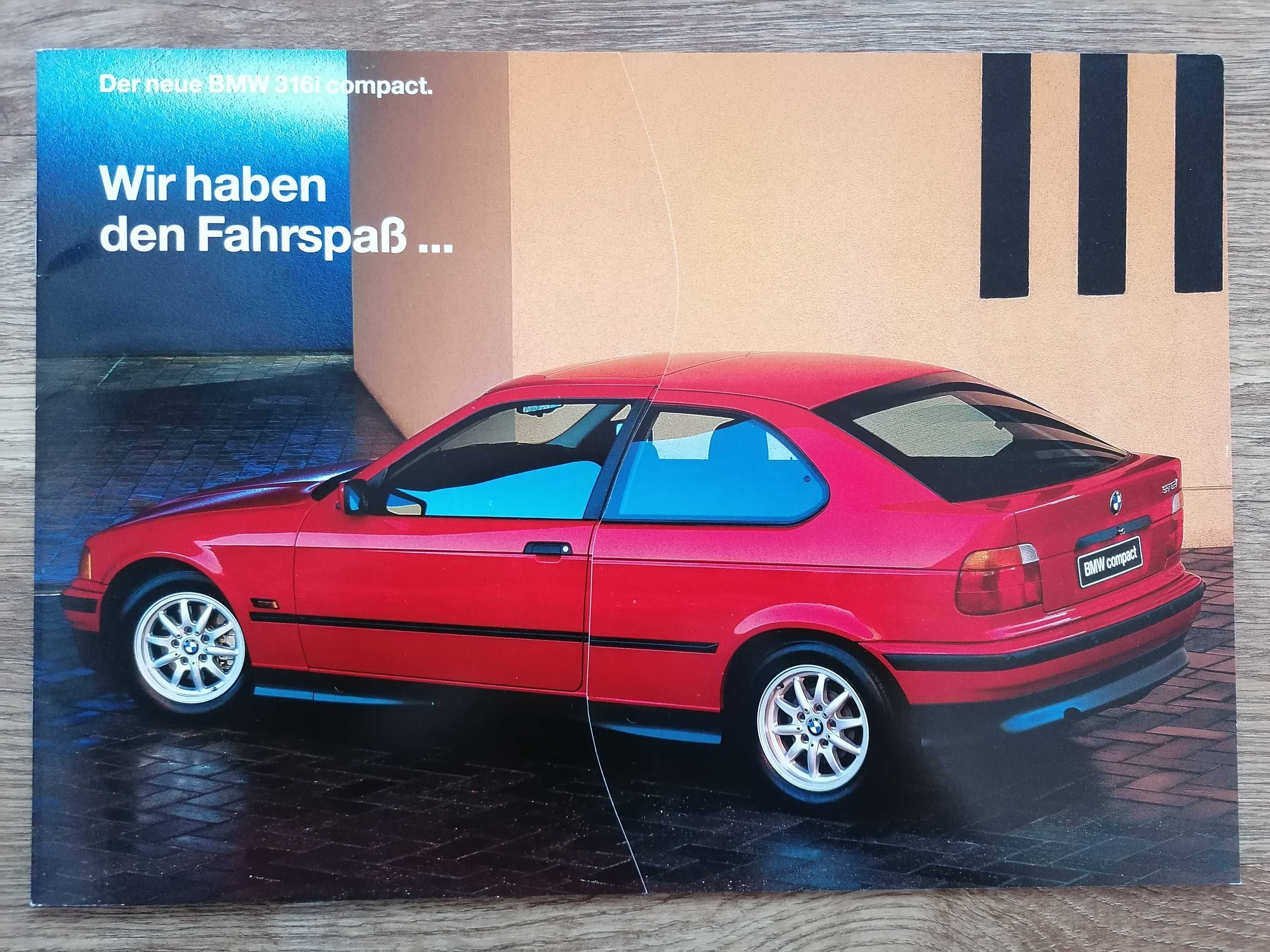 Prospekt BMW 3 E36 316i Compact