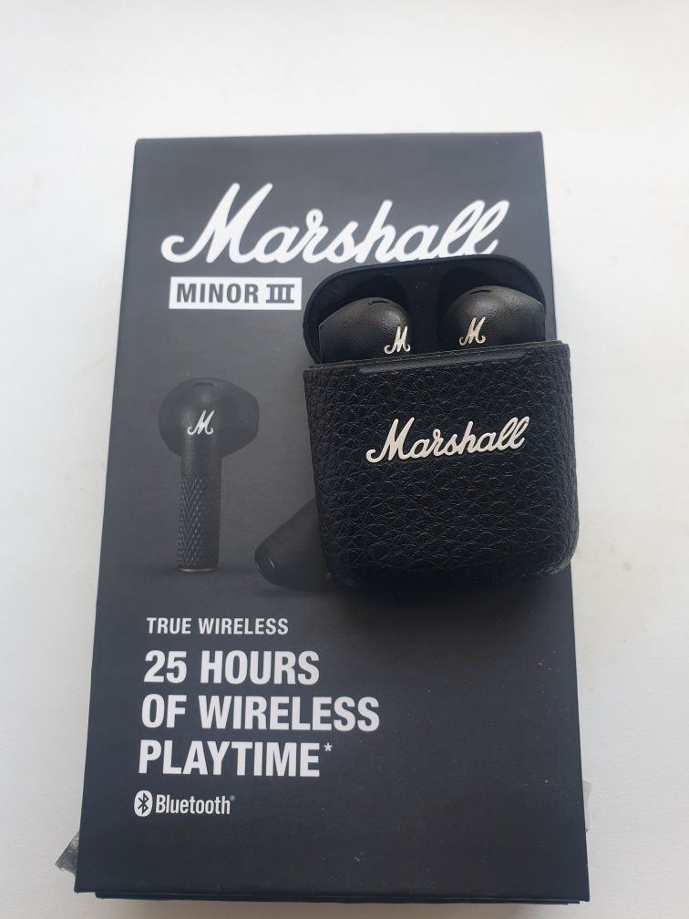 Наушники Marshall Headphones Minor III Black