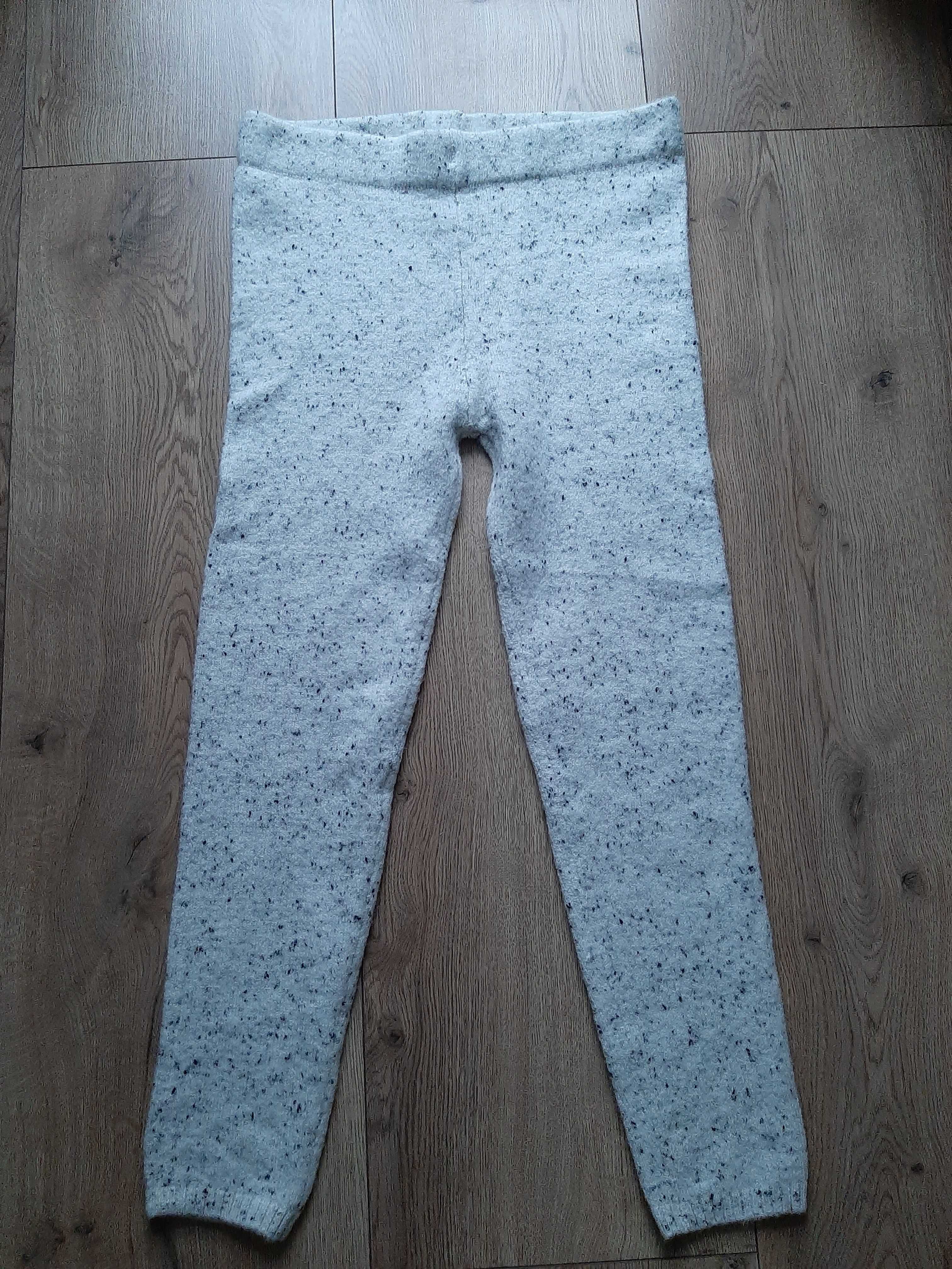 sweterkowe spodnie dresowe zara świetny skład