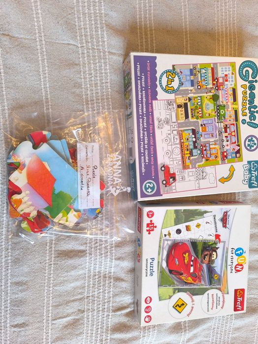 Zestaw puzzli dla chłopca