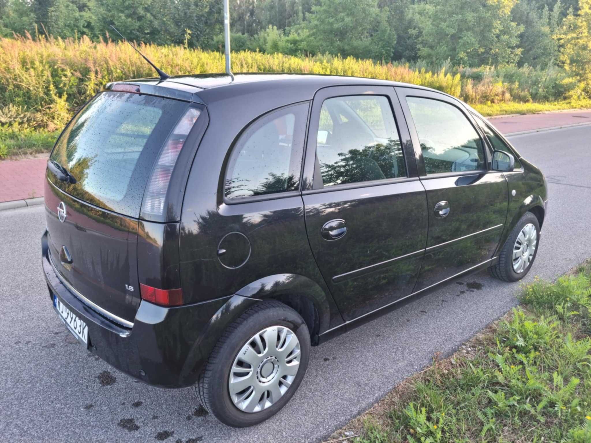 Meriva A – 1.6 Benzyna + LPG, 2007, Klima, Podgrzewane fotele 197000km
