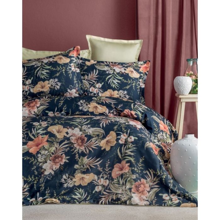 Постельное белье Issimo Home сатин digital евро цветочные дизайны